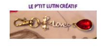 Bijou de sac "love"