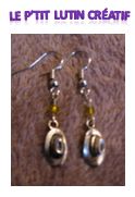 Boucles d'oreilles "chapeau de cowboy"