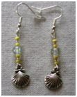 Boucles d'oreilles "coquillage"