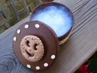 Boite cadeau ronde "BN"