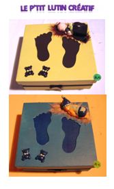 Boite "pied"