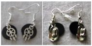 Boucles d'oreilles "nacre"