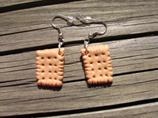 Boucles d'oreilles "petit beurre"