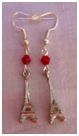 Boucles d'oreilles "tour eiffel"
