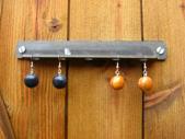Boucles d'oreilles "macaron"