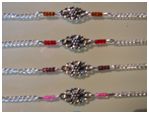 Bracelet "fleur argent 2"
