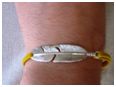Bracelet "plume"