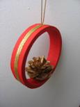 suspension de noël "cercle"