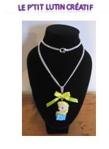 Collier "reine des neiges"