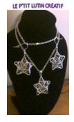 Parure "étoile"