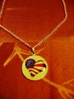 Ras de cou "coeur USA"