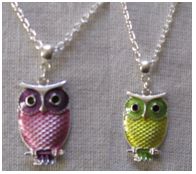 Ras de cou "mini hibou"