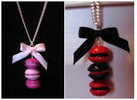 Ras de cou "trio de macarons"