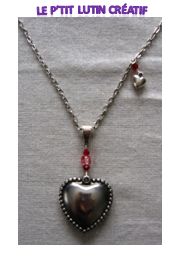 Sautoir "coeur ancien"