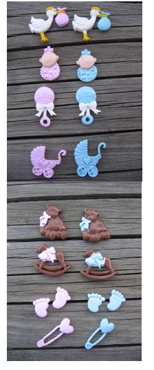 forme fimo "naissance"