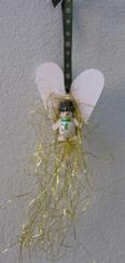 suspension bonhomme de neige