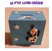 Tirelire "olaf"